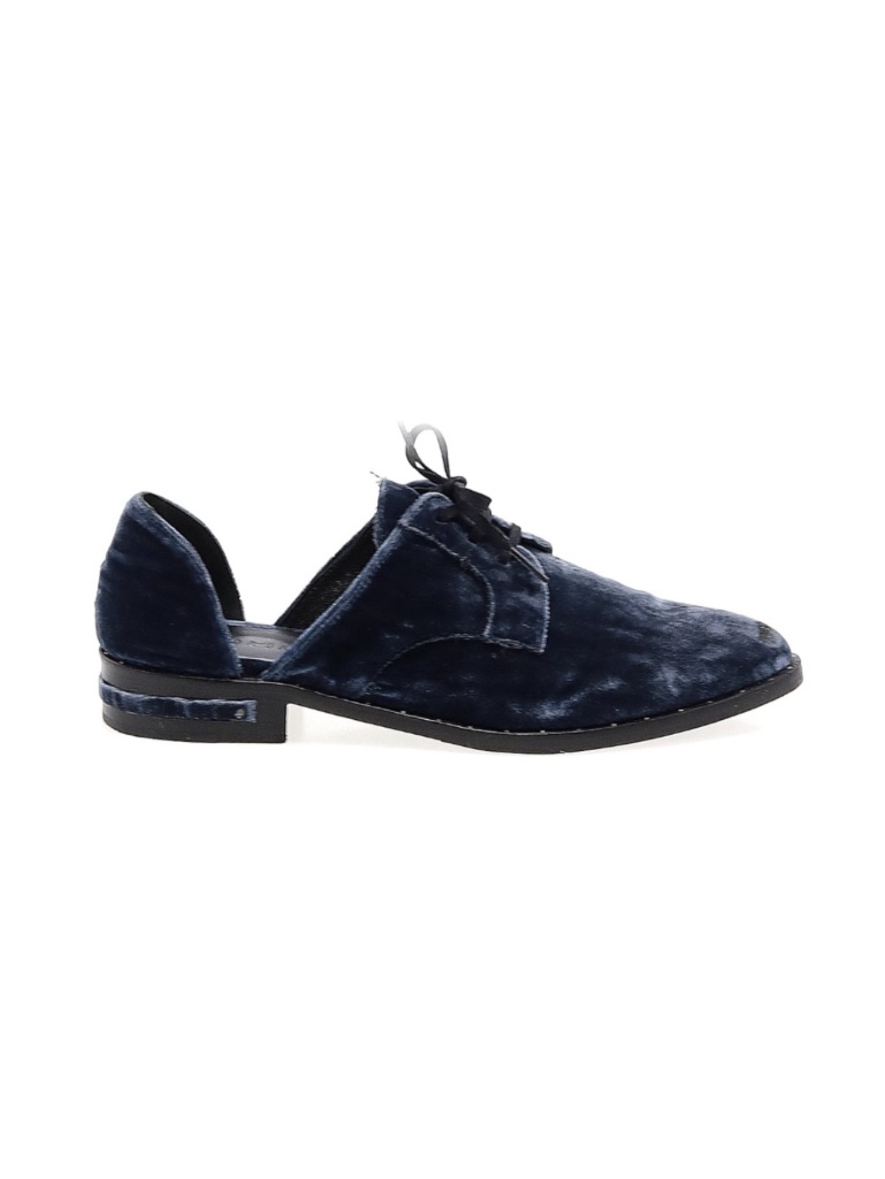 Freda Salvador Velvet D'Orsay Flats Shoes Sz 7.5